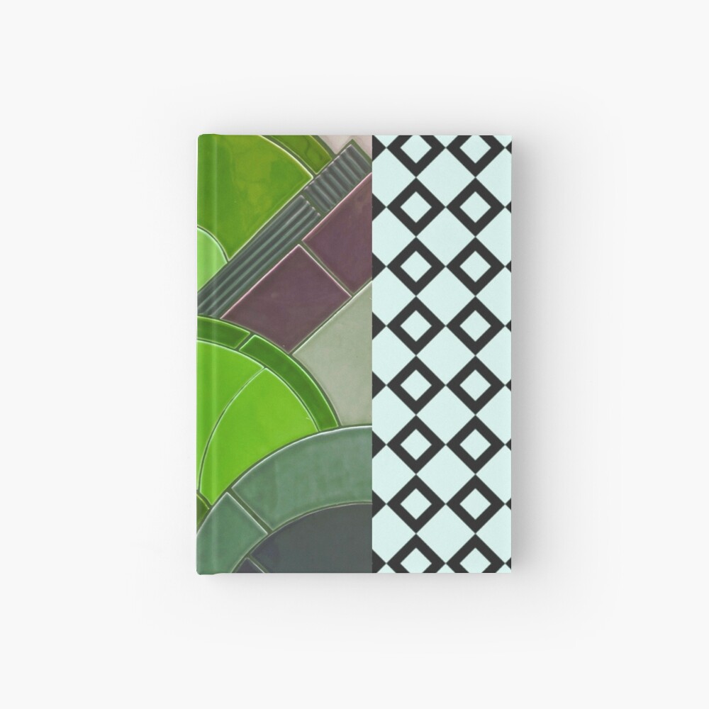Art Deco tile-Civic Theatre-Allentown PA-19th Street Theater Hardcover Journal