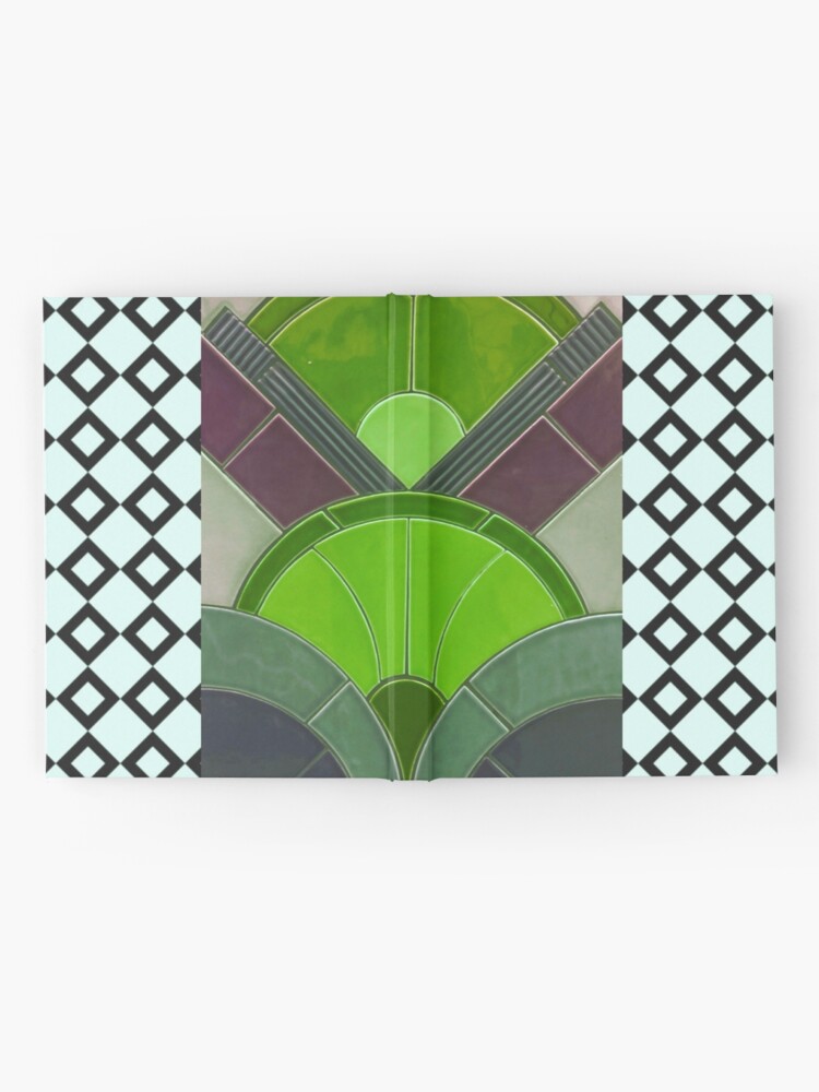 Alternate view of Art Deco tile-Civic Theatre-Allentown PA-19th Street Theater Hardcover Journal