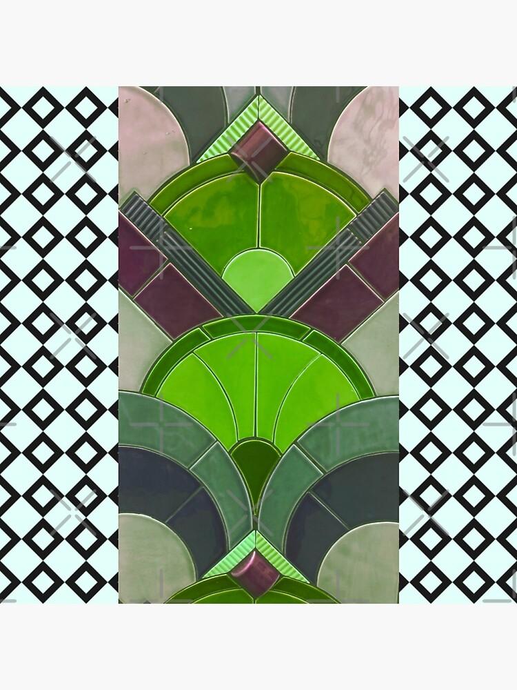 Art Deco tile-Civic Theatre-Allentown PA-19th Street Theater by Matlgirl