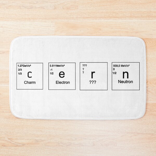 Item preview, CERN, for high energy physics and particle physics lovers designed and sold by NoetherSym.