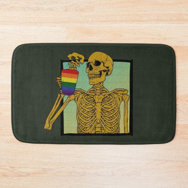 Item preview, Skeleton drinking coffee designed and sold by renderhome.