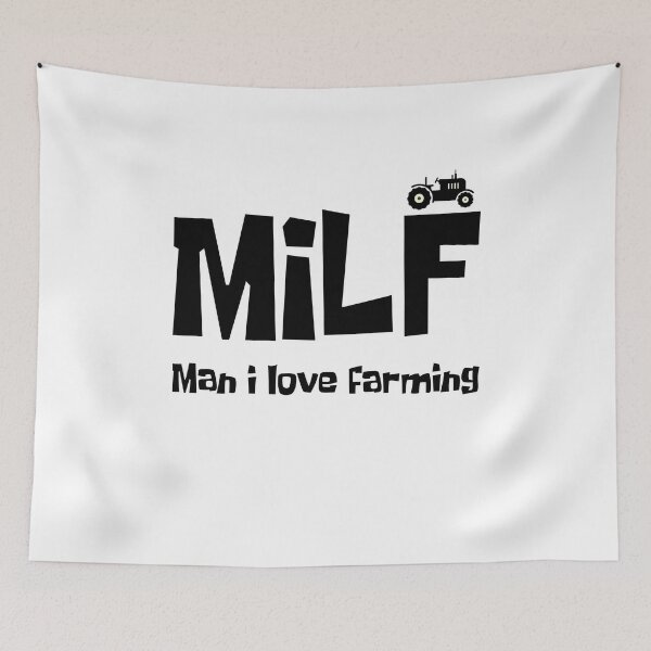 Item preview, MILF MAN I LOVE FARMING FUNNY designed and sold by TheMattDesigns.