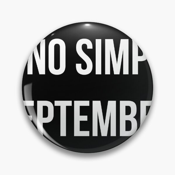 Item preview, No simp September  designed and sold by Riskyht.