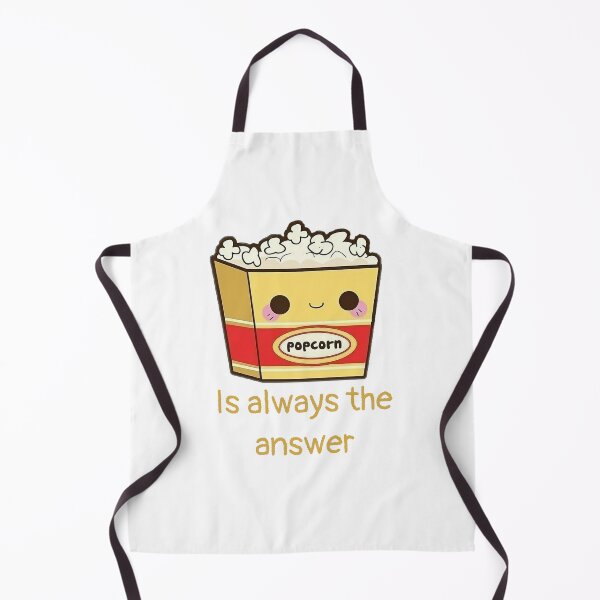 Item preview, Popcorn is always the answer! designed and sold by ShopSend.