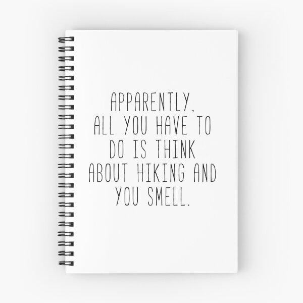 Item preview, Hiking Makes You Smell designed and sold by Sunny Collections.