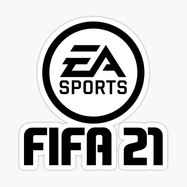 "white fifa 21 sticker" Sticker by felixmb22 | Redbubble