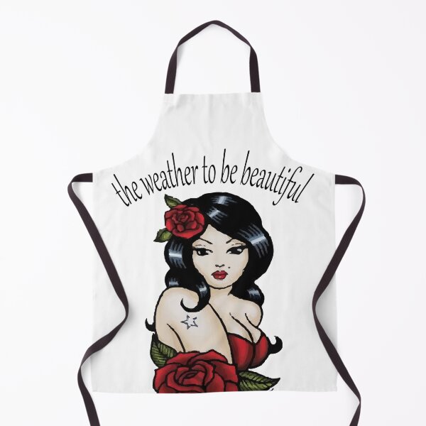 Item preview, the weather to be beautiful - sexy women - tattoo - flowers , gift for girlfriend , tattoo lovers - beauty  designed and sold by doitwithlove.