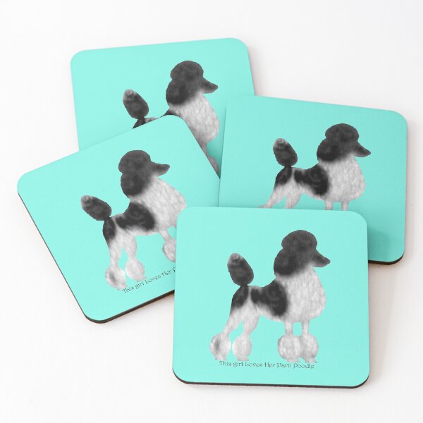 Item preview, This girl loves her parti poodle designed and sold by ThePoodleandCo.