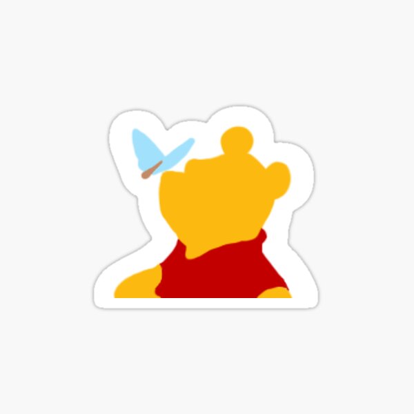 Artikel-Vorschau von Pooh und Schmetterling, designt und verkauft von Art-by-Brook.