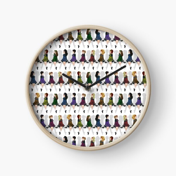 Irish Dance Rainbow Clock