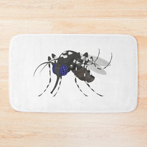 Item preview, Aedes Aegypti mosquitoes mascot Stilt side. Ideal for informational and institutional related sanitation and care designed and sold by LucianoCosmo.