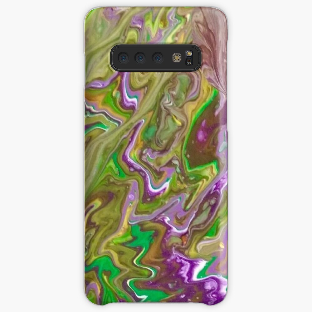 Abstract Painting-"Mardi Gras'g"-Mardi Gras Case & Skin for Samsung Galaxy