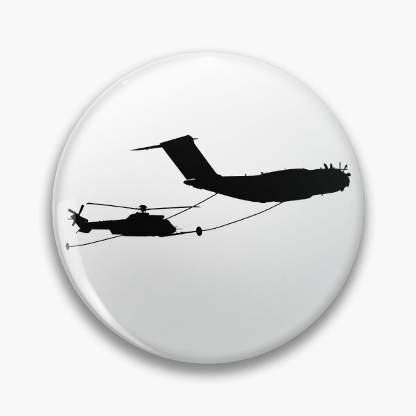 Item preview, Airbus A400M europe transport military aircraft, A 400M german air force In-flight refueling Heer Army tactical transport helicopter. Aerial refueling drogue basket - Fuselage Refuelling Unit.  designed and sold by Marcin Adrian.