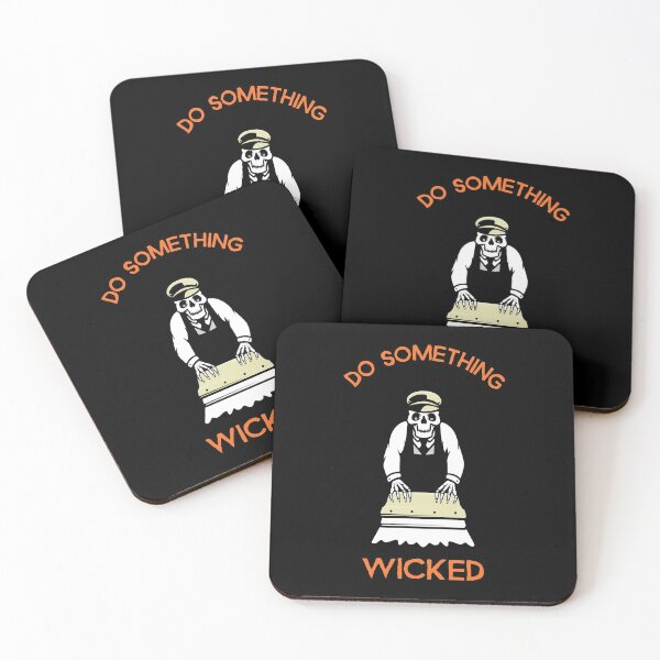 Item preview, Do Something Wicked | Halloween Holiday | Scary Working Skeleton Employee  designed and sold by Ainbowz-Artwork.