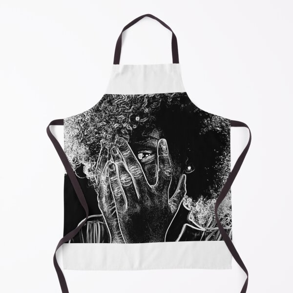 Item preview, African-American woman, portrait in chalk drawing designed and sold by vilma3000.
