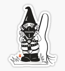 What gnomes really get up to at night... Sticker