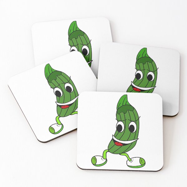 Item preview, Cute Cucumber Vegan Vegetable Illustration designed and sold by vineeth.