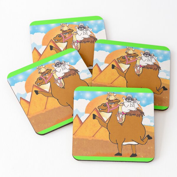 Item preview, Animals - Dogs , Camel , cat and otter - Trip to Egypt  designed and sold by Shirley cute art .