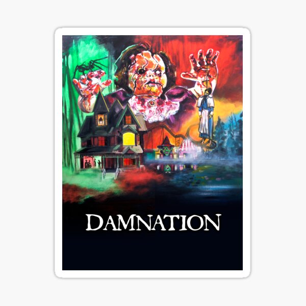 Dante Tomaselli's DAMNATION Sticker