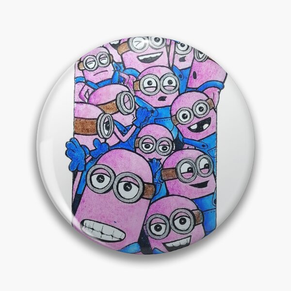 Item preview, Besties for Life - Pink Minions designed and sold by NurinHasya98.