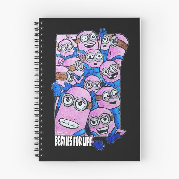 Item preview, Besties for Life - Pink Minions designed and sold by NurinHasya98.
