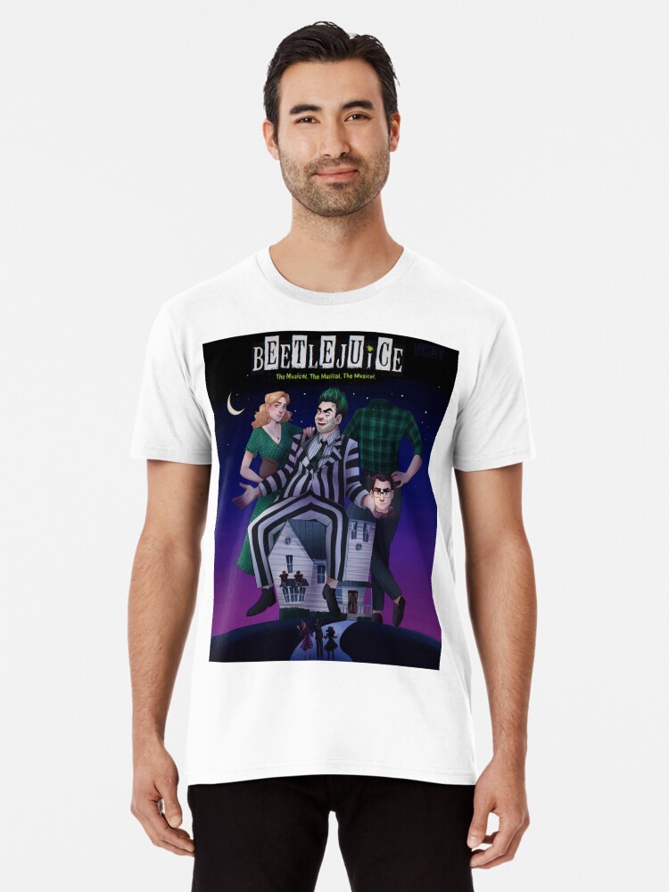 Beetlejuice Musical x The movie Cover" for Sale by | | beetlejuice t-shirts - beetlejuice the t-shirts - beetlejuice broadway t-shirts