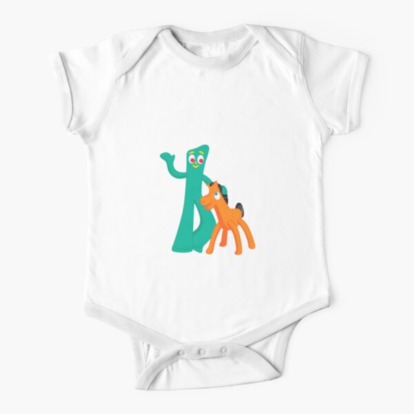 Gumby Pokey Short Sleeve Baby One-Piece