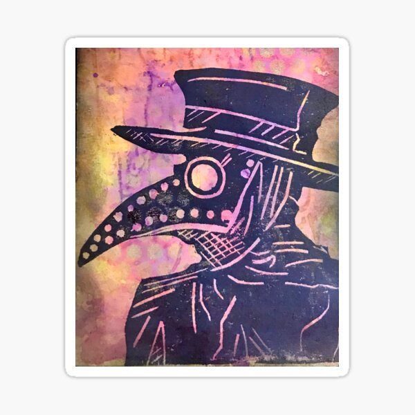 Plague Mask #1 Sticker