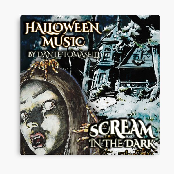 Dante Tomaselli's Scream in the Dark Canvas Print