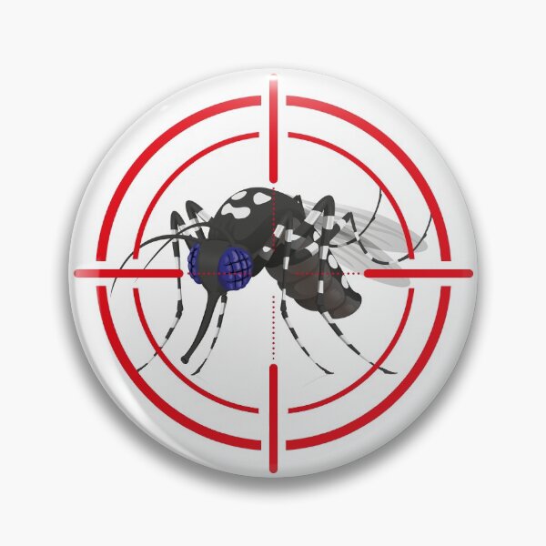 Item preview, Nature, Aedes Aegypti mosquitoes stilt with sight signal side. Ideal for informational and institutional related sanitation and care designed and sold by LucianoCosmo.