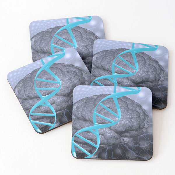 Item preview, DNA strand and brain designed and sold by rolffimages.