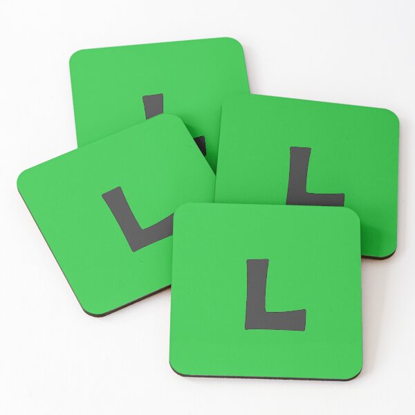 Item preview, letter l black designed and sold by ZiphGames.