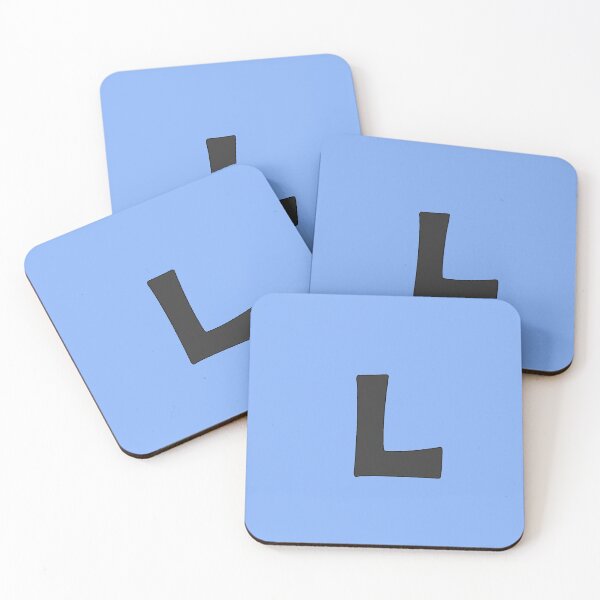 Item preview, letter l black designed and sold by ZiphGames.
