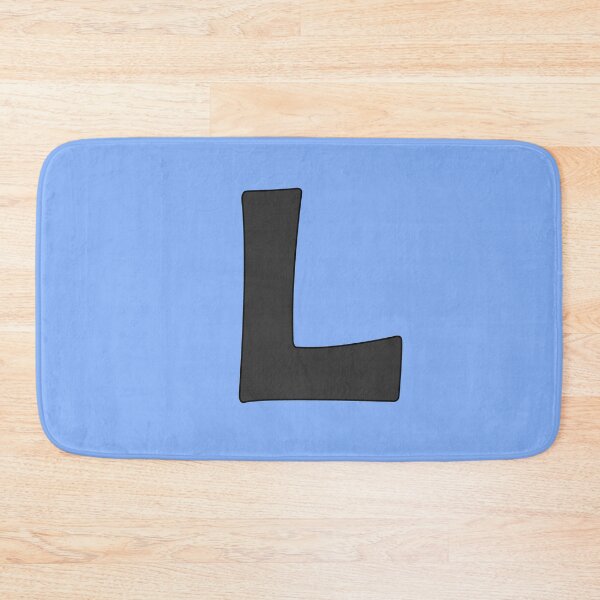 Item preview, letter l black designed and sold by ZiphGames.