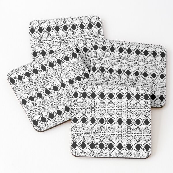 Item preview, Embroidery lace pattern white designed and sold by Kamiri.