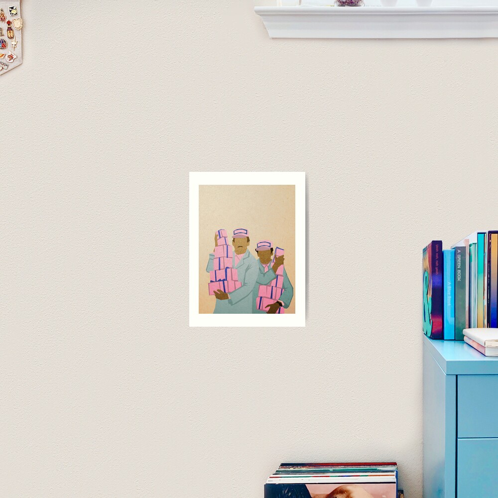 Zero and Gustave Art Print