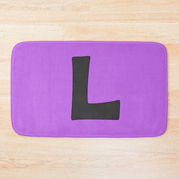 Item preview, letter l black designed and sold by ZiphGames.