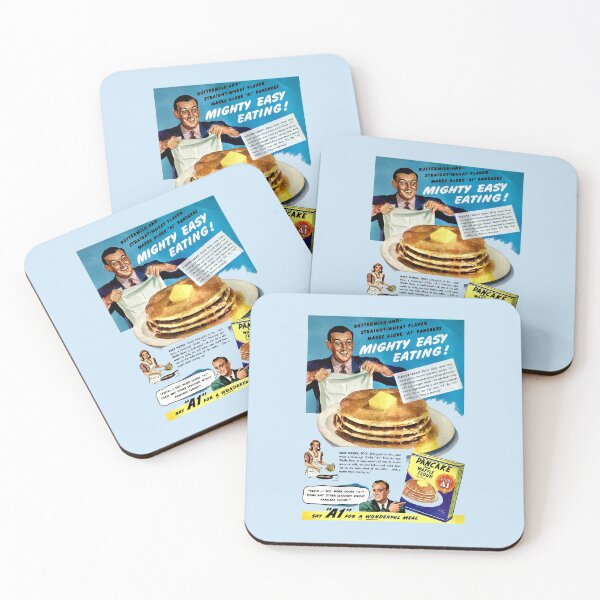 Item preview, PANCAKE AND WAFFLE MIX - ADVERT designed and sold by ThrowbackAds.