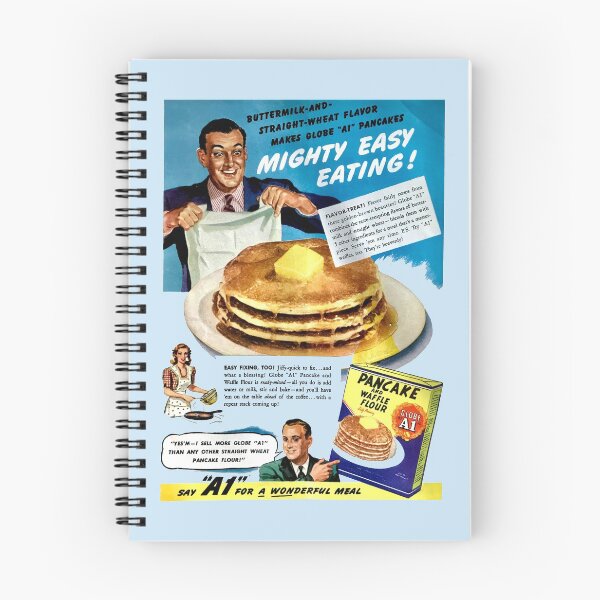 Item preview, PANCAKE AND WAFFLE MIX - ADVERT designed and sold by ThrowbackAds.
