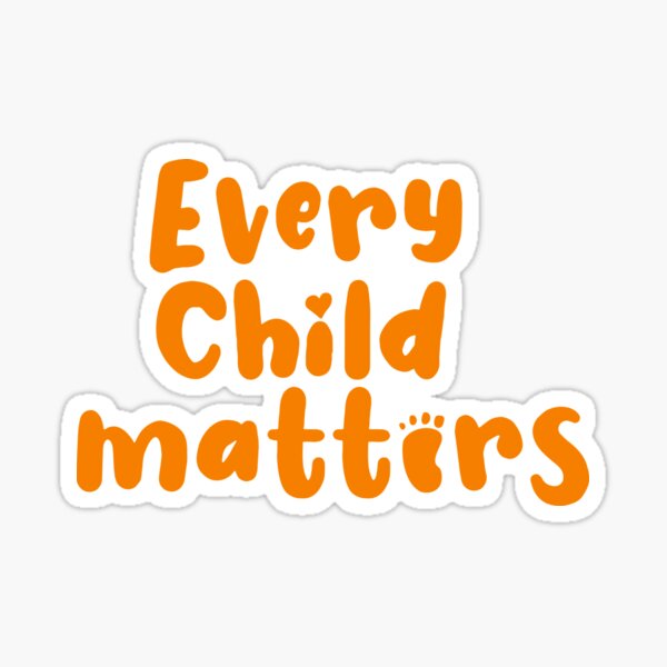 Download Every Child Matters Sticker By Younesse51 Redbubble