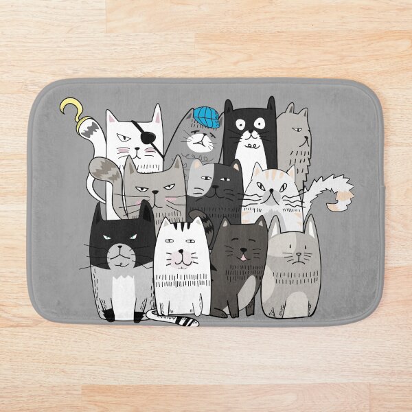 "Cats" Bath Mat for Sale by FotoArtist Redbubble