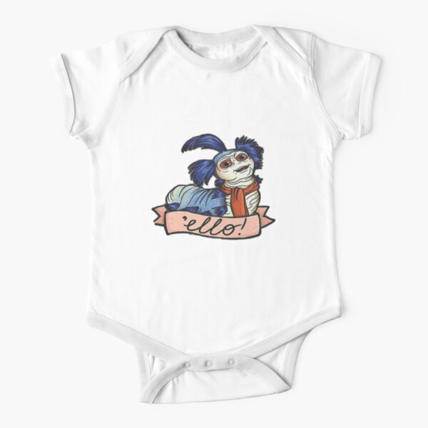 The Worm Ello Labyrinth Short Sleeve Baby One-Piece