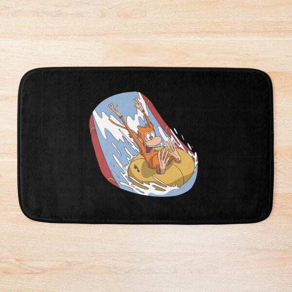 Item preview, Funny monkey in water park on slide designed and sold by Monkey Ful.