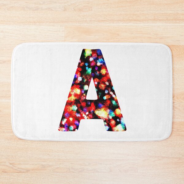 Item preview, Letter A colored dots designed and sold by Begoll Art.