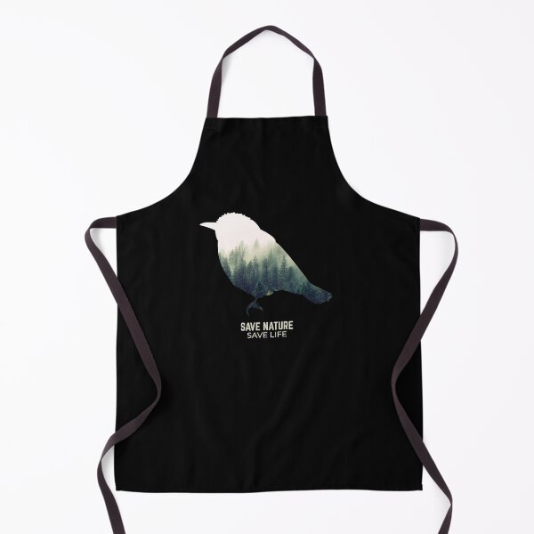 Item preview, Bird in Forest Environment Climate Protection designed and sold by RJ-Art.