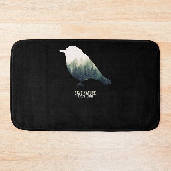 Item preview, Bird in Forest Environment Climate Protection designed and sold by RJ-Art.