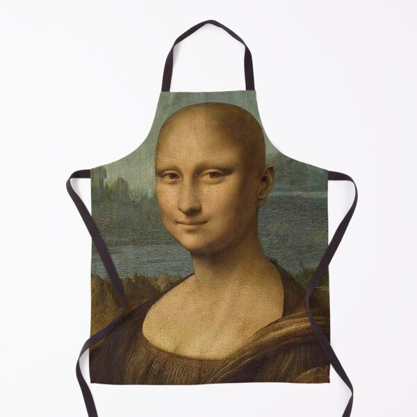 Item preview, Mona Lisa Monalisa Bald Meme designed and sold by Thaispectacular.