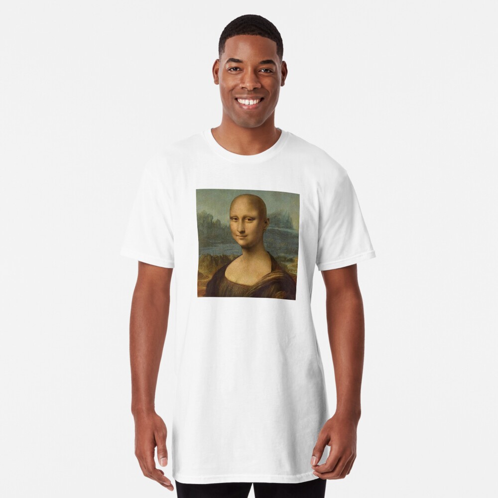 Mona Lisa Monalisa Bald Meme Photographic Print for Sale by