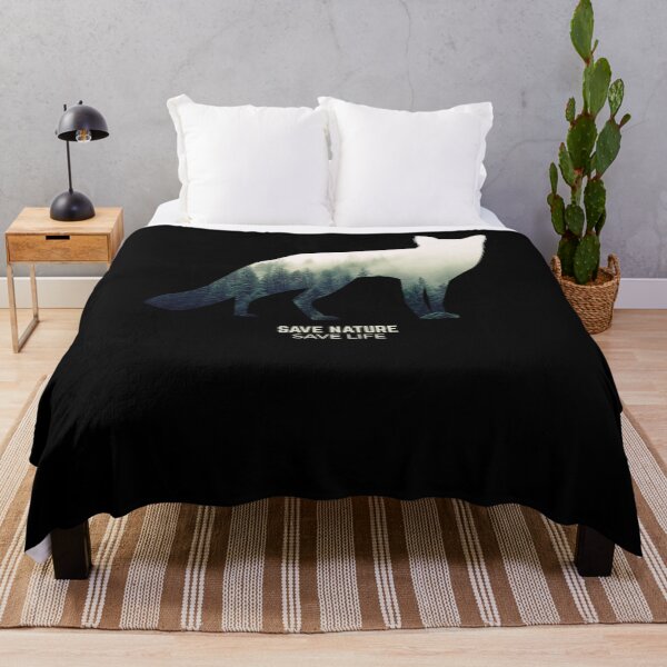 Item preview, Fox in Forest Environment Climate Protection designed and sold by RJ-Art.