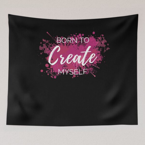 Item preview, Color Splashes Mindset Positive Thinking Gay Pride designed and sold by RJ-Art.